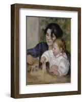 Gabrielle and Jean-Pierre-Auguste Renoir-Framed Premium Giclee Print