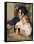 Gabrielle and Jean-Pierre-Auguste Renoir-Framed Stretched Canvas