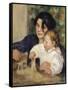 Gabrielle and Jean-Pierre-Auguste Renoir-Framed Stretched Canvas