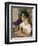 Gabrielle and Jean-Pierre-Auguste Renoir-Framed Art Print