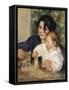 Gabrielle and Jean-Pierre-Auguste Renoir-Framed Stretched Canvas