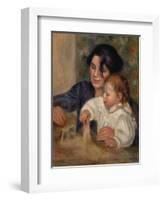 Gabrielle and Jean-Pierre-Auguste Renoir-Framed Giclee Print