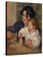 Gabrielle and Jean-Pierre-Auguste Renoir-Stretched Canvas