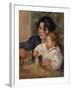 Gabrielle and Jean-Pierre-Auguste Renoir-Framed Giclee Print