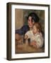 Gabrielle and Jean-Pierre-Auguste Renoir-Framed Giclee Print