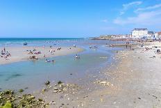 Camargue Horses Running on the Beach, Bouches Du Rhone, Provence, France, Europe-Gabrielle and Michel Therin-Weise-Photographic Print