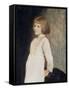 Gabrielle Cross, the Artist's Niece, 1919-Glyn Warren Philpot-Framed Stretched Canvas