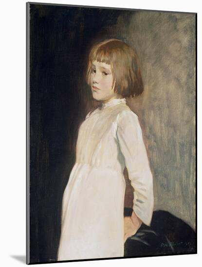 Gabrielle Cross, the Artist's Niece, 1919-Glyn Warren Philpot-Mounted Giclee Print