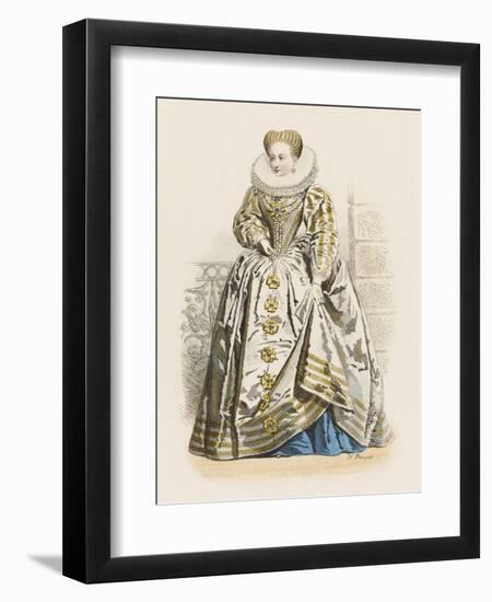 Gabrielle D'Estree-null-Framed Art Print