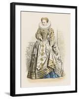 Gabrielle D'Estree-null-Framed Art Print