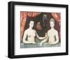 Gabrielle d'Estrees And One Of Her Sisters-null-Framed Premium Giclee Print