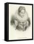 Gabrielle D'Estrees-Alphonse Marie de Neuville-Framed Stretched Canvas