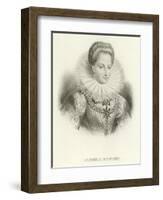 Gabrielle D'Estrees-Alphonse Marie de Neuville-Framed Giclee Print