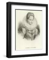 Gabrielle D'Estrees-Alphonse Marie de Neuville-Framed Giclee Print