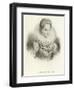 Gabrielle D'Estrees-Alphonse Marie de Neuville-Framed Giclee Print