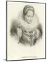 Gabrielle D'Estrees-Alphonse Marie de Neuville-Mounted Giclee Print