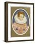 Gabrielle Estrees Mistress of Henri IV-Nicholas Hilliard-Framed Art Print