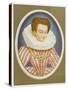 Gabrielle Estrees Mistress of Henri IV-Nicholas Hilliard-Stretched Canvas