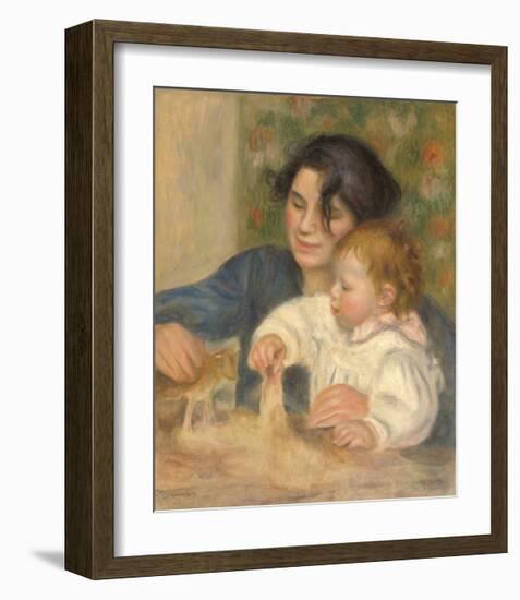 Gabrielle et Jean, 1895-1896-Pierre-Auguste Renoir-Framed Giclee Print