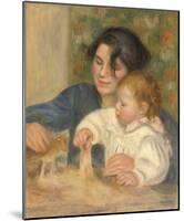 Gabrielle et Jean, 1895-1896-Pierre-Auguste Renoir-Mounted Giclee Print