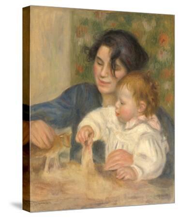 'Gabrielle et Jean, 1895-1896' Stretched Canvas Print - Pierre-Auguste  Renoir | AllPosters.com