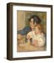 Gabrielle et Jean, 1895-1896-Pierre-Auguste Renoir-Framed Art Print