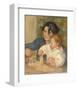 Gabrielle et Jean, 1895-1896-Pierre-Auguste Renoir-Framed Art Print