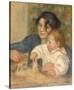 Gabrielle et Jean, 1895-1896-Pierre-Auguste Renoir-Stretched Canvas