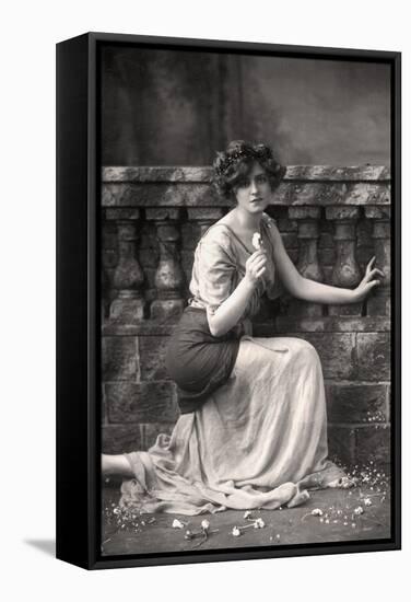 Gabrielle Ray (1883-197), English Actress, 1900s-W&d Downey-Framed Stretched Canvas