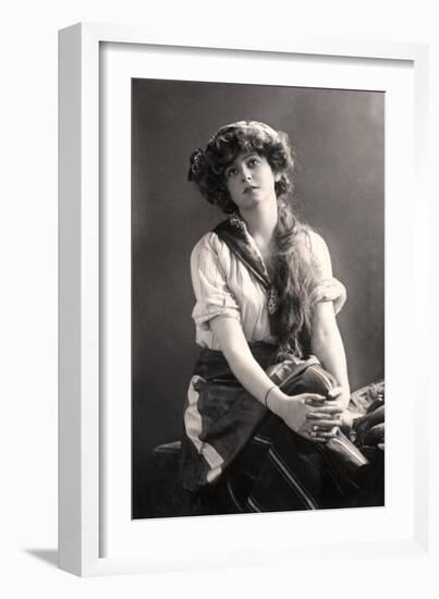 Gabrielle Ray (1883-197), English Actress, Early 20th Century-W&d Downey-Framed Giclee Print
