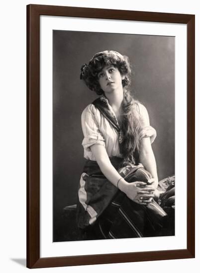 Gabrielle Ray (1883-197), English Actress, Early 20th Century-W&d Downey-Framed Giclee Print