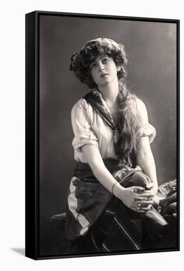 Gabrielle Ray (1883-197), English Actress, Early 20th Century-W&d Downey-Framed Stretched Canvas