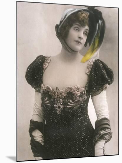 Gabrielle Rejane French Actress-null-Mounted Photographic Print