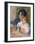 Gabrielle Renard and Infant Son, Jean, 1896-Pierre-Auguste Renoir-Framed Giclee Print