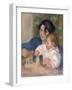 Gabrielle Renard and Infant Son, Jean, 1896-Pierre-Auguste Renoir-Framed Giclee Print