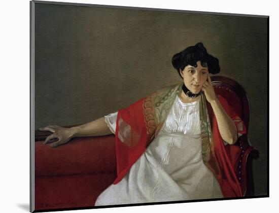 Gabrielle Vallotton-Félix Vallotton-Mounted Giclee Print