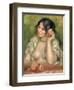 Gabrielle with a Rose, 1911-Pierre-Auguste Renoir-Framed Giclee Print