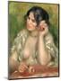 Gabrielle with a Rose, 1911-Pierre-Auguste Renoir-Mounted Giclee Print