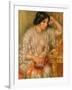 Gabrielle with Jewellery, 1910-Pierre-Auguste Renoir-Framed Giclee Print