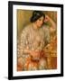 Gabrielle with Jewellery, 1910-Pierre-Auguste Renoir-Framed Giclee Print