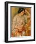 Gabrielle with Jewellery, 1910-Pierre-Auguste Renoir-Framed Giclee Print