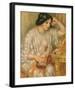 Gabrielle with Jewellery-Pierre-Auguste Renoir-Framed Premium Giclee Print