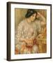 Gabrielle with Jewellery-Pierre-Auguste Renoir-Framed Premium Giclee Print