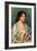 Gabrielle with Open Blouse-Pierre-Auguste Renoir-Framed Art Print