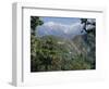 Gaddi Village, Dhaula Dhar Range, Western Himalayas, India, Asia-David Poole-Framed Photographic Print