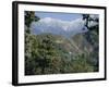 Gaddi Village, Dhaula Dhar Range, Western Himalayas, India, Asia-David Poole-Framed Photographic Print