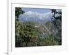 Gaddi Village, Dhaula Dhar Range, Western Himalayas, India, Asia-David Poole-Framed Photographic Print