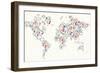 Gadgets - World Map-cienpies-Framed Art Print