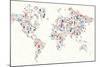 Gadgets - World Map-cienpies-Mounted Art Print