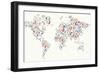 Gadgets - World Map-cienpies-Framed Premium Giclee Print